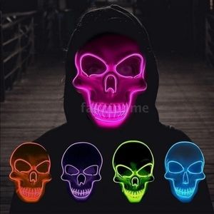 skeleton LED mask glows (unisex) Multi functions